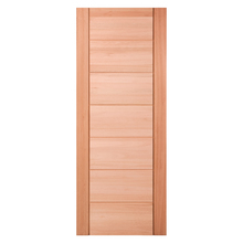 Folha de Porta de Giro Decorada Madeira Eucalipto Ambos os Lados 2,1x0,82m Cruzeiro