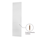 Folha de Porta de Giro Lucerna Lacca Madeira Branco 2,10x0,72m Artens