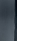 Folha de Porta de Giro Lisa Madeira Laca Pu Preto Fosco 2,10x0,62m Artens