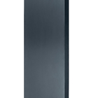 Folha de Porta de Giro Lisa Madeira Laca Pu Preto Fosco 2,10x0,70m Artens