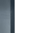 Folha de Porta de Giro Lisa Madeira Laca Pu Preto Fosco 2,10x0,72m Artens