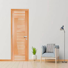 Folha de Porta de Giro Decorada 849 Madeira Maciça Cedro Natural 2,10x0,92m Galon