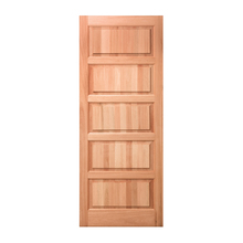 Folha de Porta de Giro Decorada Madeira Maciça Natural 2,10x0,82m Cruzeiro