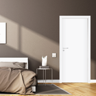 Folha de Porta de Giro de Madeira Lisa Pintura UV Branco 2,10x0,80m Artens