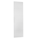 Folha de Porta de Giro Decorada Madeira Colméia Pintura Laca Branco 2,10x0,80m Artens