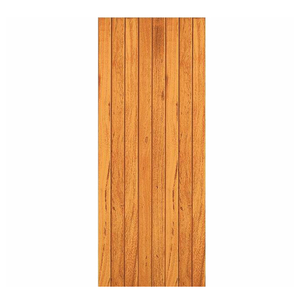 Folha de Porta de Giro Decorada Mexicana Madeira Angelim Maciça 2,10x0,80m Galon