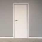 Folha de Porta de Giro/Correr/Pivotante Lisa Madeira Colméia Branco Max Ambos os Lados Eucaplac 210x90cm Eucatex