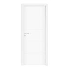 Folha de Porta de Giro Decorada Madeira Colméia Pintura UV Branco 2,10x1,00m Artens