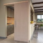 Folha de Porta de Giro de Madeira Sarrafeada Lisa Lâmina Crua Curupixá 2,10x0,92m JB Paes