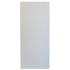 Folha de Porta de Giro Zurique Madeira Sarrafeada Decorada Laca Branco 2,10x0,80m Ipumirim