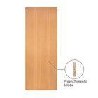 Folha de Porta de Giro de Madeira Sólida Lisa Lâmina Crua Curupixá 2,10mx82cm Pinhal Portas