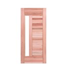 Folha De Porta De Madeira 210x110cm Pe34 Com Visor Esel