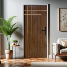 Folha De Porta De Madeira 210x70x3,5cm Duraplac Ypê