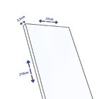 Folha De Porta De Madeira 210x72cm Lisa Primer Uniportas Bran