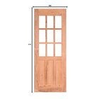 Folha De Porta De Madeira 210x80cm Pe09 Esel