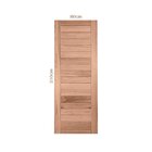 Folha De Porta De Madeira 210x80cm Pe31 Esel