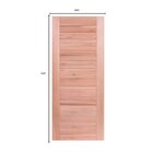 Folha De Porta De Madeira 210x80cm Pe33 Belissima Esel