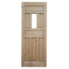 Folha De Porta De Madeira 210x82cm Postigo Eco Uniportas  Nat