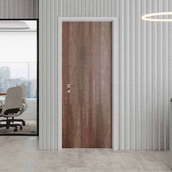 Folha De Porta De Madeira 210x92cm Espessura 3,5cm Mso Eucapl