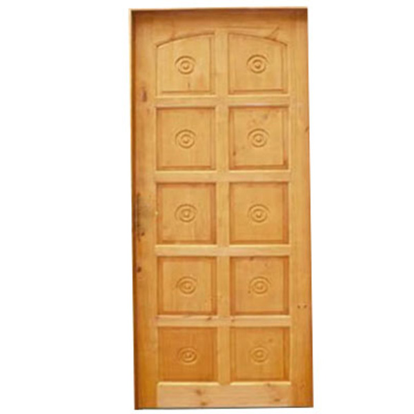 Folha De Porta De Madeira Maciça Torneada 2,10x0,82