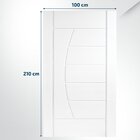 Folha De Porta Maciça 210x100cm Eucalipto Pm78 Solar Cruzeiro