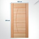 Folha De Porta Maciça 210x102cm Eucalipto Pm78 Solar Cruzeiro