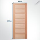 Folha De Porta Maciça 210x62cm Eucalipto Pm58 Quartier Cruzei