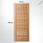 Folha De Porta Maciça 210x62cm Eucalipto Pm93 Seleta Cruzeiro