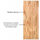Folha De Porta Maciça 210x70cm Eucalipto Com Emenda Pm26 Mexi