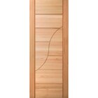 Folha De Porta Maciça 210x72cm Eucalipto Pm91 Sublime Cruzeir