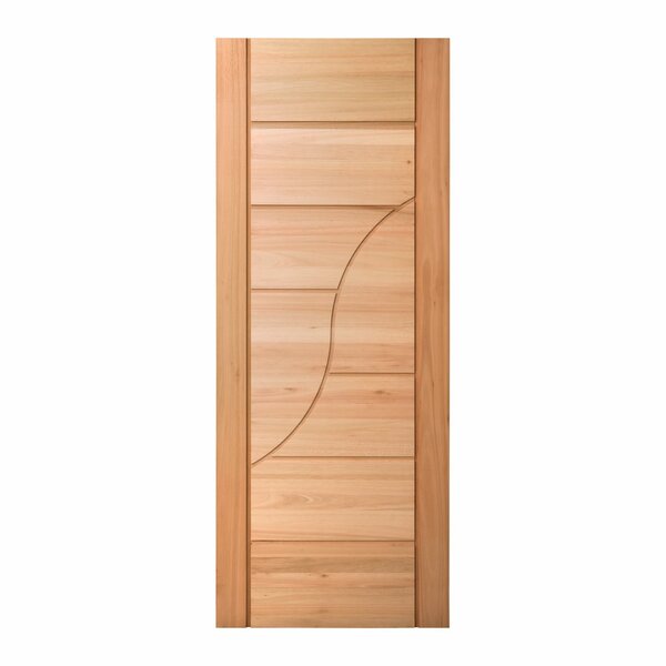 Folha De Porta Maciça 210x72cm Eucalipto Pm91 Sublime Cruzeir