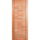 Folha De Porta Maciça 210x72cm Eucalipto Pm96 Cruzeiro Portas