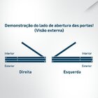 Folha De Porta Maciça 210x72cm Eucalipto Pm96 Cruzeiro Portas