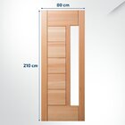 Folha De Porta Maciça 210x80cm Eucalipto Pm76 Lira Cruzeiro P