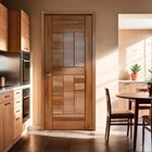 Folha De Porta Maciça 210x90cm Eucalipto Pm96 Cruzeiro Portas