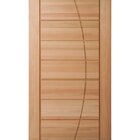 Folha De Porta Maciça Em Eucalipto Acabamento Natural 210x100