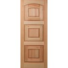 Folha De Porta Maciça Em Eucalipto Acabamento Natural 210x62c