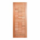 Folha De Porta Maciça Em Eucalipto Acabamento Natural 210x72c