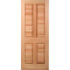 Folha De Porta Maciça Em Eucalipto Acabamento Natural 210x82c