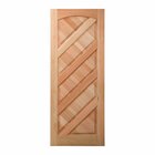 Folha De Porta Maciça Em Eucalipto Acabamento Natural 210x90c