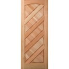 Folha De Porta Maciça Em Eucalipto Acabamento Natural 210x90c