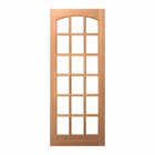 Folha De Porta Maciça Em Eucalipto Acabamento Natural 210x90c