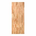 Folha De Porta Maciça Em Eucalipto Acabamento Natural 210x90c