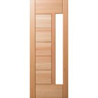 Folha De Porta Maciça Em Eucalipto Acabamento Natural 210x90c