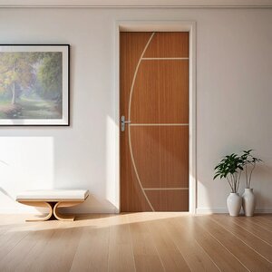 Porta De Madeira Paris Maciça Cedro Arana Casmavi 60cm X 210cm