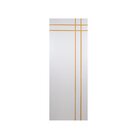 Folha De Porta Madeira Decorada 210x60cm Espessura 3cm Mantiq