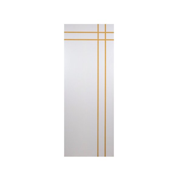 Folha De Porta Madeira Decorada 210x60cm Espessura 3cm Mantiq