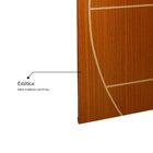 Folha De Porta Madeira Decorada 210x70cm Espessura 3,5cm Gaúc