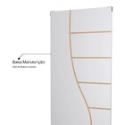 Folha De Porta Madeira Decorada 210x90cm Espessura 3,5cm Cant