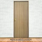 Folha De Porta Madeira Lisa 210x70cm Espessura 3,5cm Melamíni